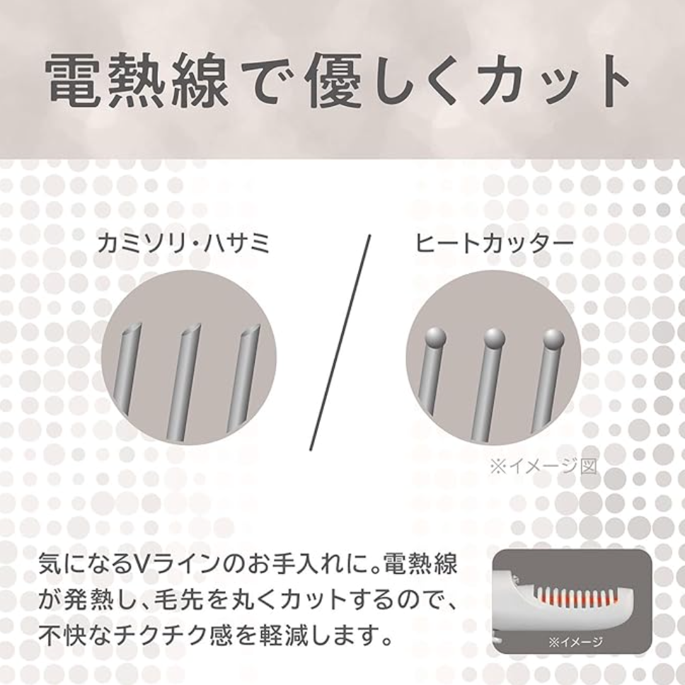 電熱線でカットする仕組みの画像